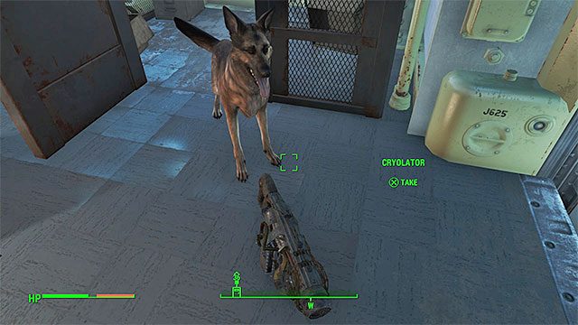 Dogmeat will bring you the weapon - How to unlock the legendary Cryolator weapon early in the game? - FAQ - Frequently asked questions - Fallout 4 - Game Guide and Walkthrough