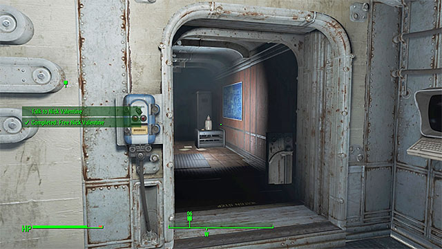 Obtain the password or hack into the terminal - Unlikely Valentine - Main story - Fallout 4 - Game Guide and Walkthrough