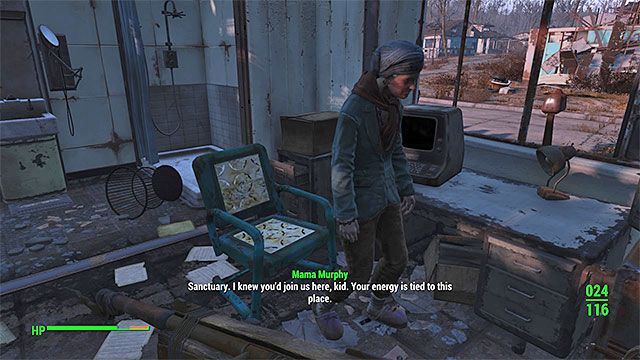 Mama Murphy - Mama Murphy - Minor quests - Fallout 4 - Game Guide and Walkthrough