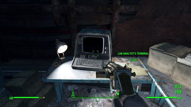 Use the terminal to change the password to another computer. - Call to Arms - Major quests - Fallout 4 - Game Guide and Walkthrough