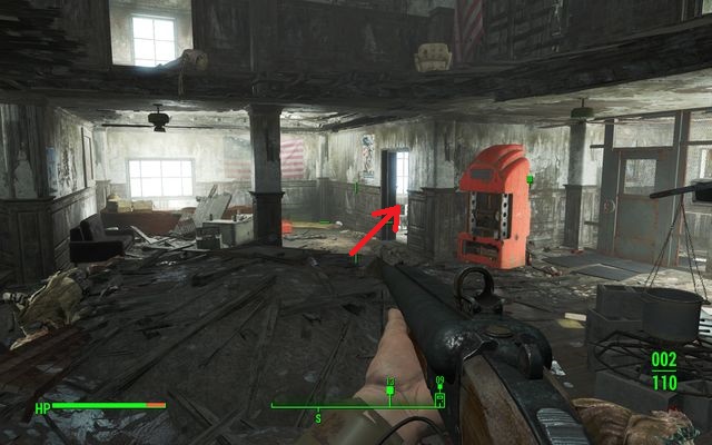 Go to the room near the Nuka Cola machine after you destroy the enemies - The Lost Patrol - Minor quests - Fallout 4 - Game Guide and Walkthrough