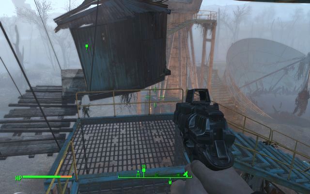 Mutant house attached to the antenna construction - The Lost Patrol - Minor quests - Fallout 4 - Game Guide and Walkthrough