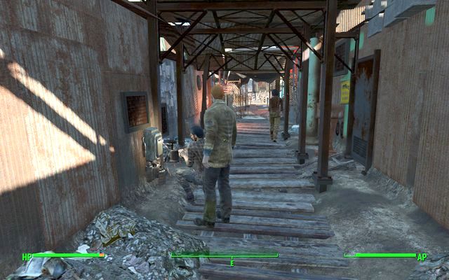 Entrance to the Theta Bunker - The Lost Patrol - Minor quests - Fallout 4 - Game Guide and Walkthrough