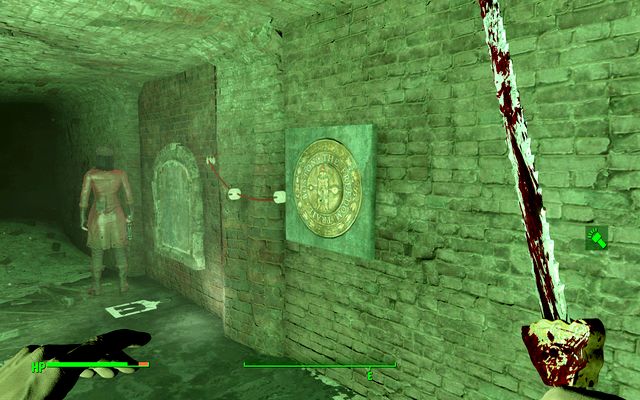 There you will notice a symbol on the last wall - Road to Freedom - Major quests - Fallout 4 - Game Guide and Walkthrough