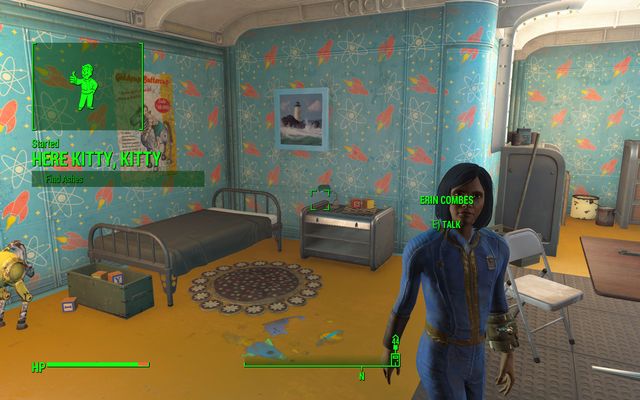 Erin Combes - Here Kitty, Kitty - Vault 81 - Fallout 4 - Game Guide and Walkthrough