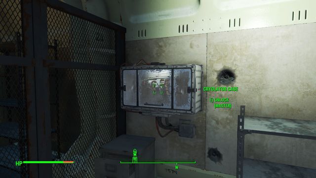 It is best to ask the dog to help you in collecting the weapon. - Vault 111 - Sanctuary - Sector 1 - Fallout 4 - Game Guide and Walkthrough