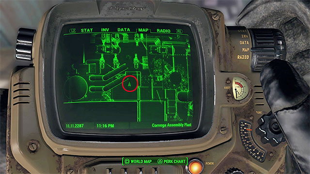 Turn left and reach the metal balcony - Cambridge - Sector 5 - Magazines - Fallout 4 - Game Guide and Walkthrough