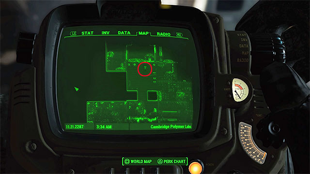 After walking into the building, you can ignore the robot in the reception and go straight to the first floor - Cambridge - Sector 5 - Magazines - Fallout 4 - Game Guide and Walkthrough