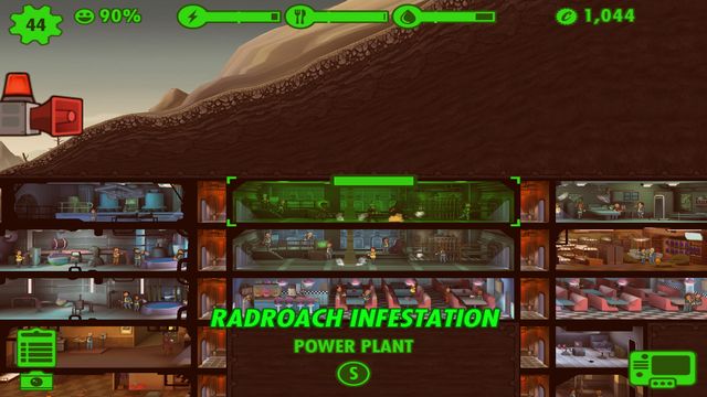 You will be informed about disasters immediately - The basics - interface and icons - Fallout Shelter - Game Guide and Walkthrough
