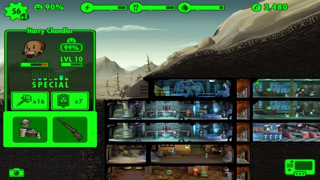 Blue color marks statistics that are improved by the outfit. The better they are, the more your bonus will be noticeable. - Dwellers - Fallout Shelter - Game Guide and Walkthrough
