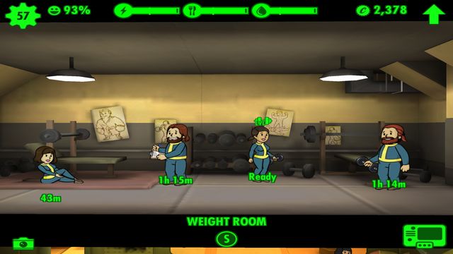 It is possible to accelerate skills training only by using an upgrade option and sending more than one dweller to training rooms. - Rooms - Fallout Shelter - Game Guide and Walkthrough