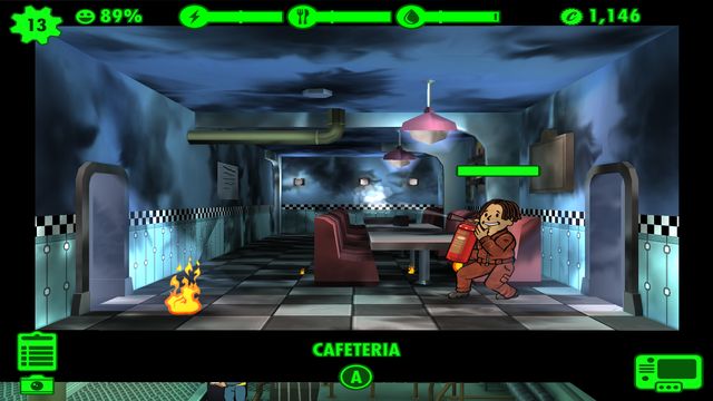 Fire in a small room isnt very dangerous. - Vault Disasters - Fallout Shelter - Game Guide and Walkthrough