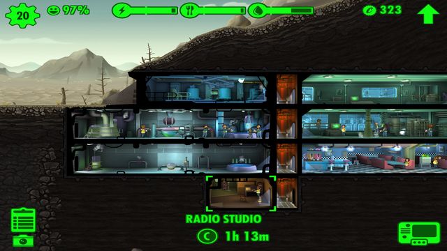 It takes some time to generate the radio signal and not always it ends up with a success. - Vault Development - Fallout Shelter - Game Guide and Walkthrough
