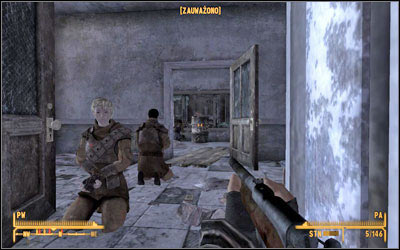 You can sneak to the hostages from the other side - Boulder City Showdown - Side quests - Fallout: New Vegas - Game Guide and Walkthrough