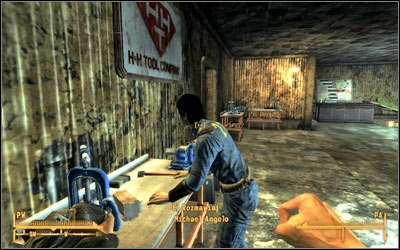 Look for Michael in his workshop - Classic Inspiration - Side quests - Fallout: New Vegas - Game Guide and Walkthrough
