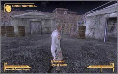 Given by: Arcade Gannon [Old Mormon Fort] (M6B:1) - For Auld Lang Syne - Side quests - Fallout: New Vegas - Game Guide and Walkthrough