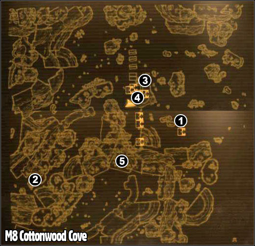 1 - M8 - Cottonwood Cove - Maps - Fallout: New Vegas - Game Guide and Walkthrough