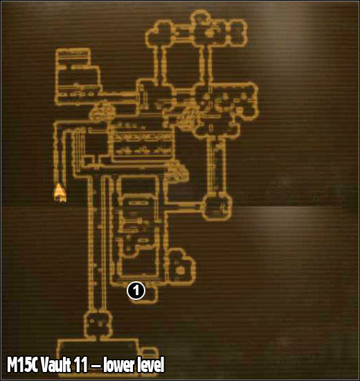 1 - M15 - Vault 11 - Maps - Fallout: New Vegas - Game Guide and Walkthrough
