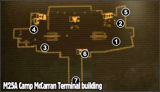 1 - M25 - Camp McCarran - Maps - Fallout: New Vegas - Game Guide and Walkthrough
