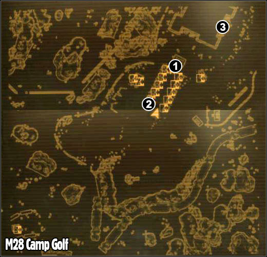 1 - M28 - Camp Golf - Maps - Fallout: New Vegas - Game Guide and Walkthrough