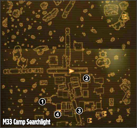 1 - M33 - Camp Searchlight - Maps - Fallout: New Vegas - Game Guide and Walkthrough