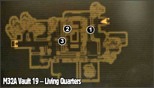 1 - M32 - Vault 19 - Maps - Fallout: New Vegas - Game Guide and Walkthrough