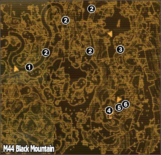 1 - M44 - Black Mountain - Maps - Fallout: New Vegas - Game Guide and Walkthrough