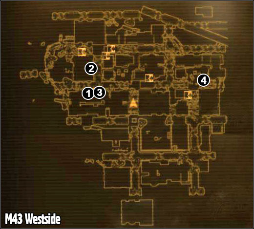 1 - M43 - Westside - Maps - Fallout: New Vegas - Game Guide and Walkthrough