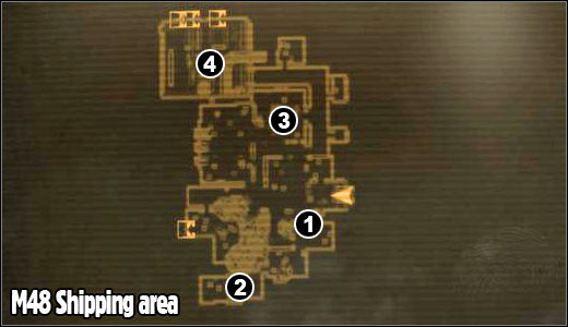 1 - M48 - Shipping area - Maps - Fallout: New Vegas - Game Guide and Walkthrough