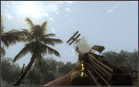 Unfortunately enemies will shot down your friend's aircraft - Mission III - Sprayers - Missions of the UFLL - Far Cry 2 - Game Guide and Walkthrough