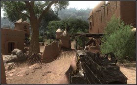The target isn't really much important in this mission, because you will always end in the same building, which is marked on the map - The Final - Missions of the APR - Far Cry 2 - Game Guide and Walkthrough