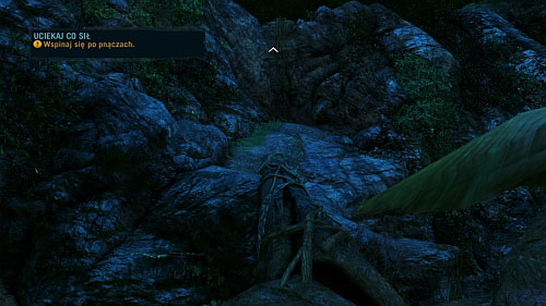 As you run towards the fallen tree that forms a makeshift bridge, watch out for the bear after you - Make A Break For It - Main missions - Far Cry 3 - Game Guide and Walkthrough