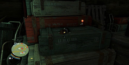 To the right, next to the alarm box, there is a cache of arms that is your next target - Playing the Spoiler - Main missions - Far Cry 3 - Game Guide and Walkthrough