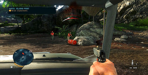 After a while, the car will stop - Island Port Hotel - Main missions - Far Cry 3 - Game Guide and Walkthrough