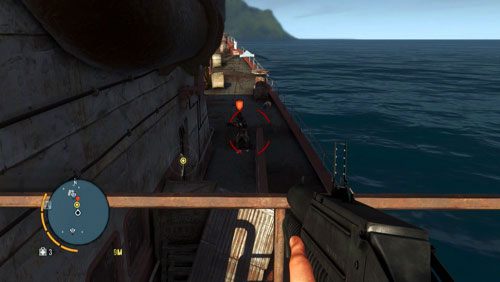 There are quite a few enemies onboard - Piece of the Past - Main missions - Far Cry 3 - Game Guide and Walkthrough