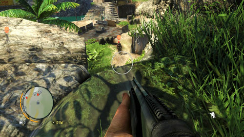 Walk over to the right and climb the slope - Warrior Rescue Service - Main missions - Far Cry 3 - Game Guide and Walkthrough