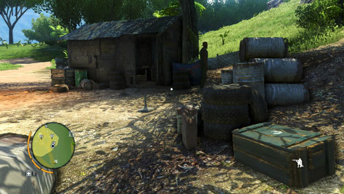 Enter the village and go to the house shown in the screenshot - Warrior Rescue Service - Main missions - Far Cry 3 - Game Guide and Walkthrough