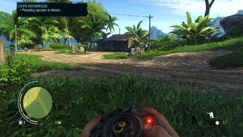 Go now to the north-western part of the village, where there is an armored enemy standing in front of a house, and dogs - Warrior Rescue Service - Main missions - Far Cry 3 - Game Guide and Walkthrough