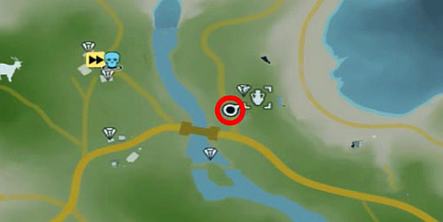 Reach the area marked with the circle on the map, near the Cradle View outpost - The Northern Island - Northern part - Cult Objects - Far Cry 3 - Game Guide and Walkthrough