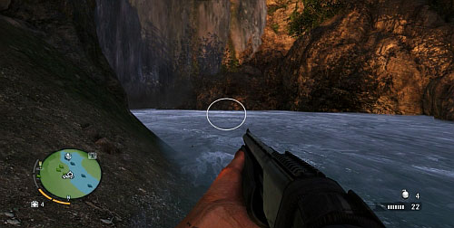 Dive near the waterfall - The Northern Island - Northern part - Cult Objects - Far Cry 3 - Game Guide and Walkthrough