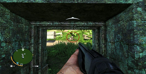 Go through the U-shaped corridor , climb higher and jump over the hole in the ground right after you take the turn - The Northern Island - Northern part - Cult Objects - Far Cry 3 - Game Guide and Walkthrough
