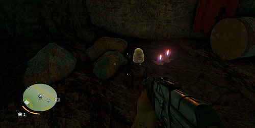 While on the Prison Break-In mission once you obtain the key from the camp operator, you will have to enter the cave - The Northern Island - South-western part - Cult Objects - Far Cry 3 - Game Guide and Walkthrough
