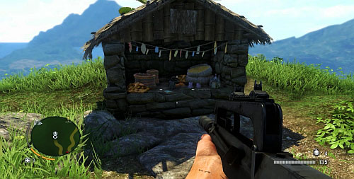 Reach the peak by taking the southern path shown on your map - The Northern Island - South-western part - Cult Objects - Far Cry 3 - Game Guide and Walkthrough