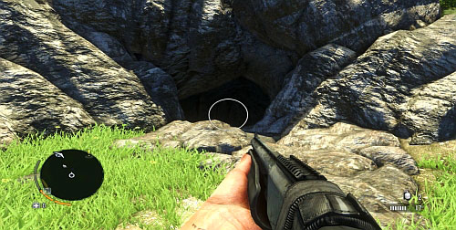 You will find yourself in front of the cave entrance, at the end of which there is an altar with the statuette on it - The Northern Island - Southern part - Cult Objects - Far Cry 3 - Game Guide and Walkthrough
