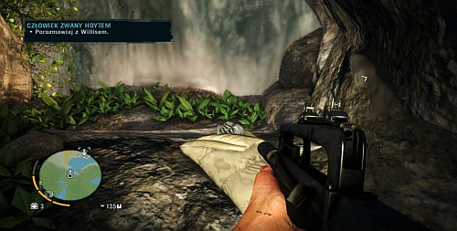 You will end up in front on the entrance to a tunnel, at the end of which there is the statuette (on the sleeping bag) - The Northern Island - Northern Peninsula - Cult Objects - Far Cry 3 - Game Guide and Walkthrough