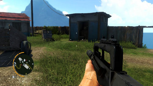 In the area marked as number three, You will face a building shown in the screenshot - The Southern Island - North-western part - Cult Objects - Far Cry 3 - Game Guide and Walkthrough