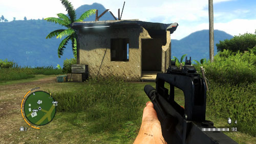 In the area marked as number two, you will find the statuette inside the house shown un the picture, to the left - The Southern Island - South-western part - Cult Objects - Far Cry 3 - Game Guide and Walkthrough