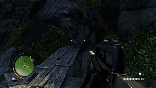 Reach the area marked with the red circle, to face the entrance to a cave - The Southern Island - South-western part - Cult Objects - Far Cry 3 - Game Guide and Walkthrough