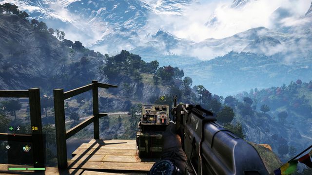 At the top of the bell tower you will find a transmitter which you have to destroy. - Propaganda Machine - Main Quests - Far Cry 4 - Game Guide and Walkthrough