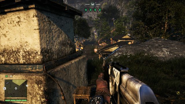 The bow will help you complete the mission quietly. - Hostage Negotiation - Main Quests - Far Cry 4 - Game Guide and Walkthrough